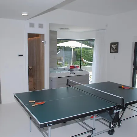 Astera Near Porec For 8 People With Infinity Pool, Whirlpool & Sauna Villa Višnjan